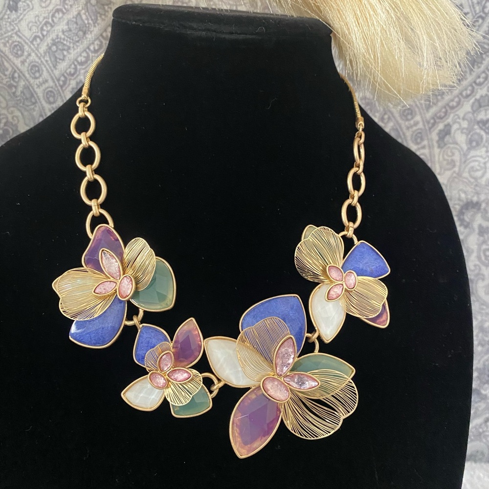 lonna & lilly Multicolor Floral Necklace